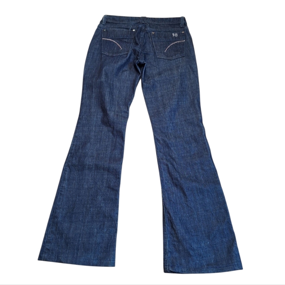 Joe's Jeans KITT WASH LADIES 27 DARK BLUE Western Cowgirl Embroidered Embellish